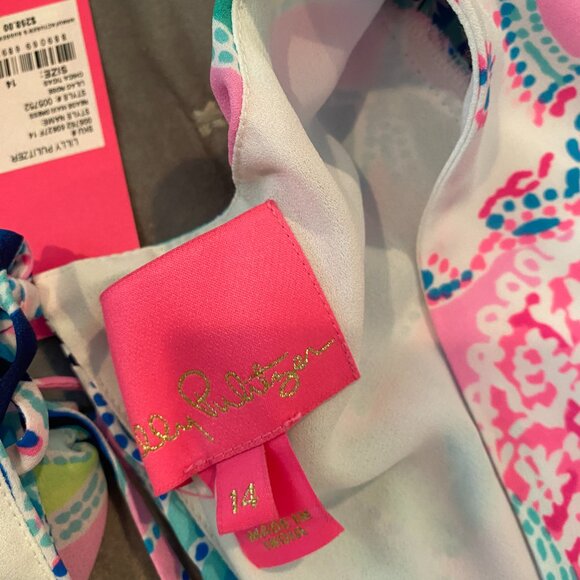 NWT Lilly Pulitzer Rease Maxi Dress - size 14 - Picture 4 of 6